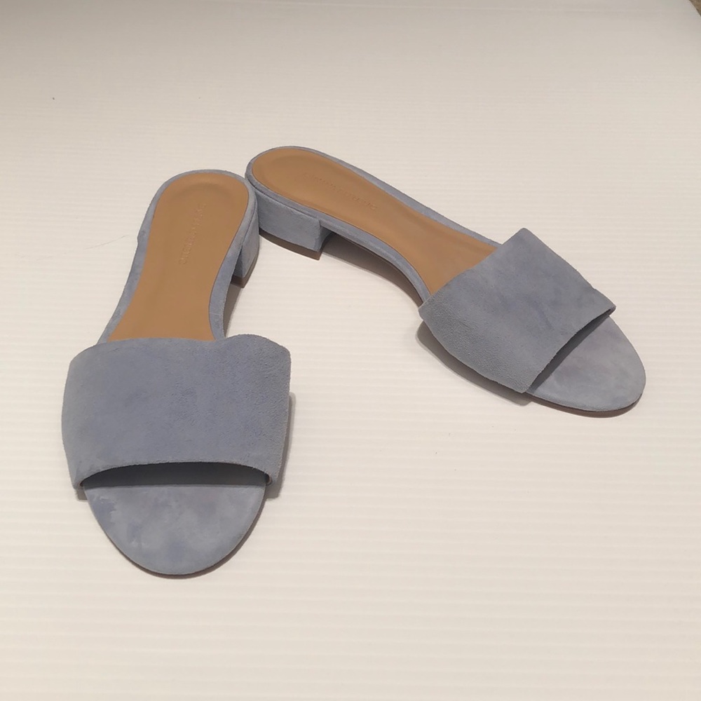 Banana Republic Light Blue Low Heel Slide